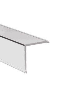 Klare Abdeckung für das Aluprofil Neckar