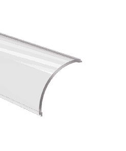 Klare Abdeckung für das Aluprofil Fulda