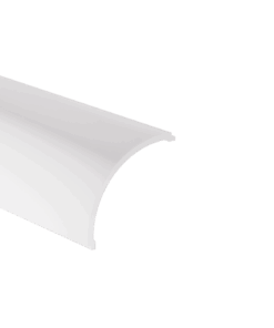 Opale Abdeckung für das Aluprofil Weser