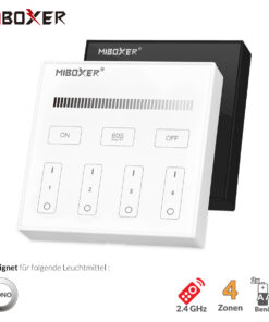 4-Zonen-Panel-Fernbedienung | für einfarbige LED | Miboxer | B1