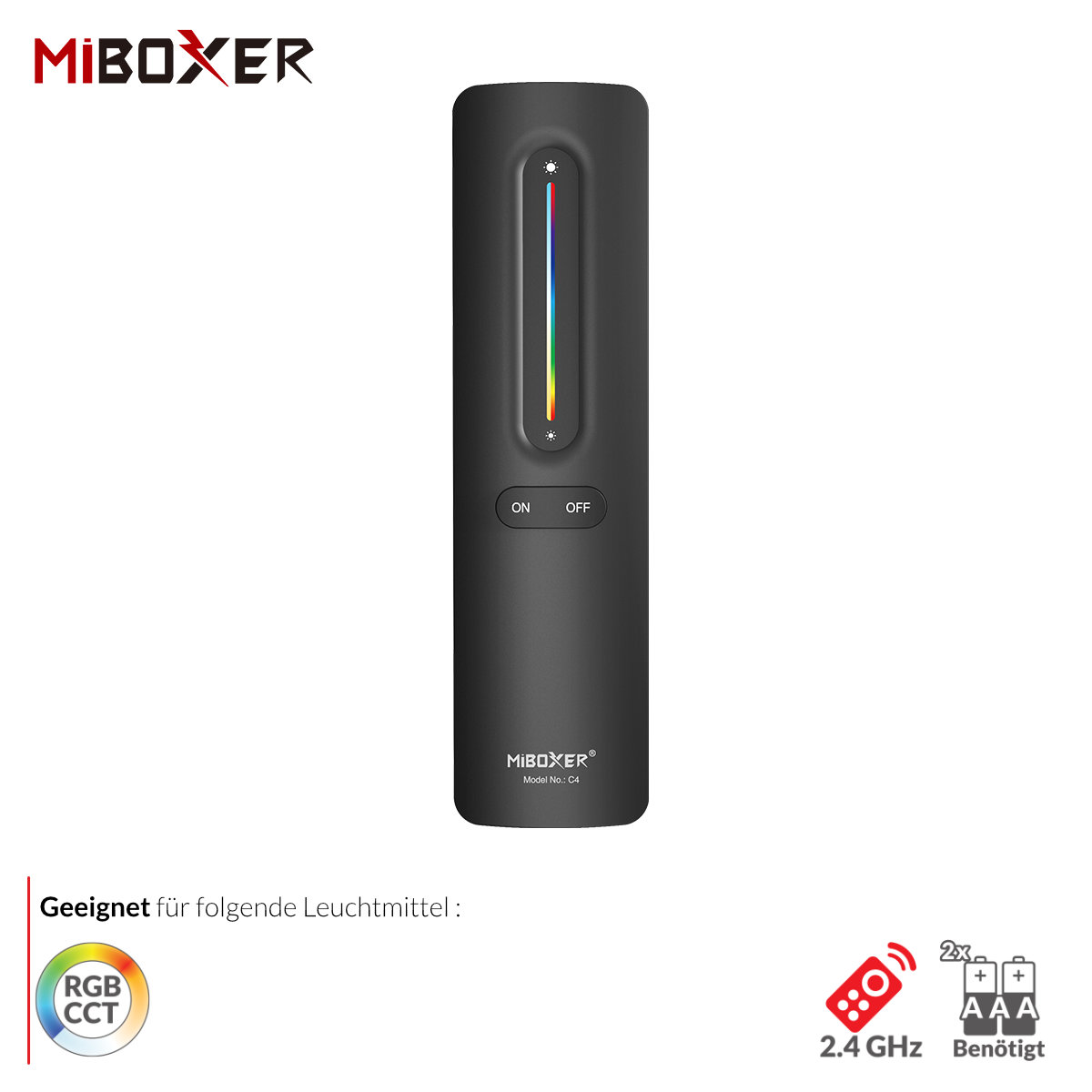 Fernbedienung | RGB CCT | 2,4 GHz | Miboxer | C4