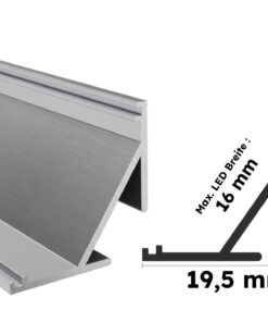 Eloxiertes Aluminium Eckprofil Fulda