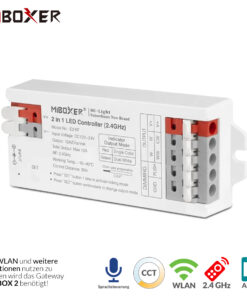 2-in-1 LED-Controller | Einfarbig | CCT | 2,4GHz | Miboxer | E2-RF