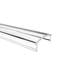 Klare Abdeckung für das Aluprofil Mosel