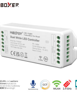 CCT LED-Controller Dual White Weiss 2,4 GHz - Miboxer / Mi-Light FUT035P