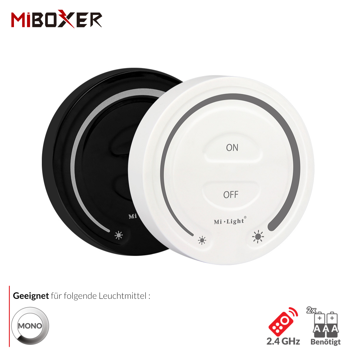 Fernbedienung | Einfarbig | 2,4 GHz | Miboxer | FUT087