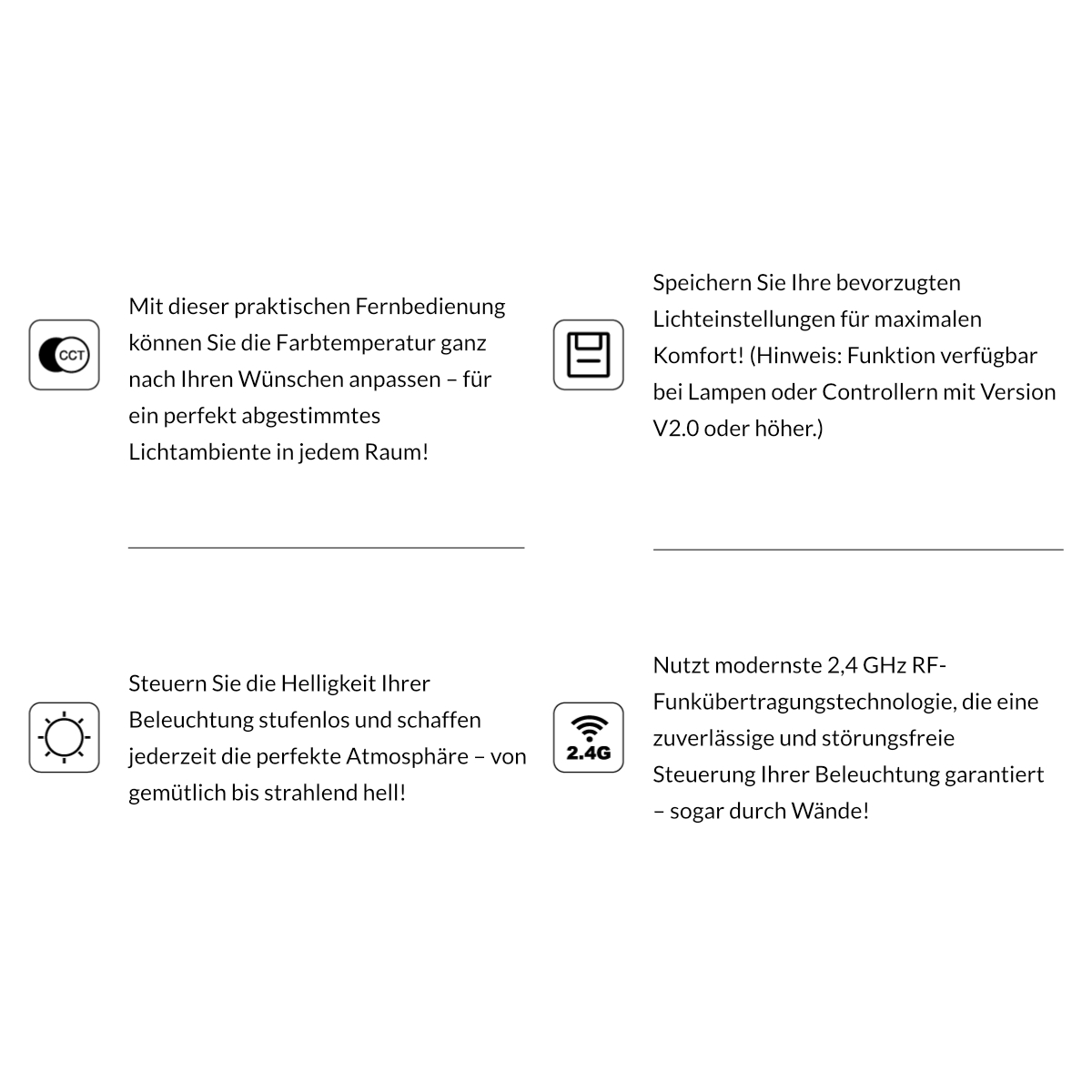 Fernbedienung FUT094 – Bild 3