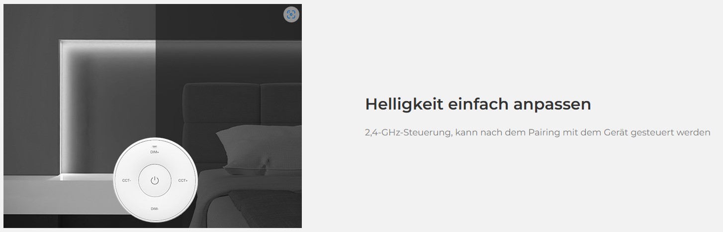 Drehbare Fernbedienung | CCT | Miboxer | K2 – Bild 6