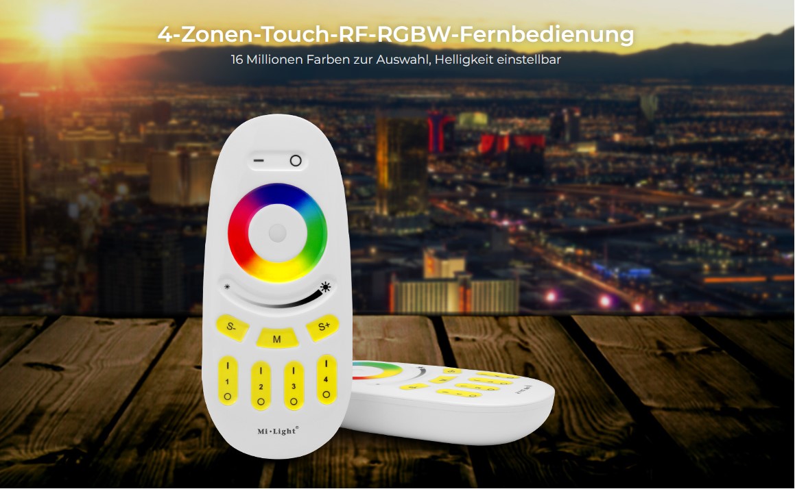 4 Zonen Fernbedienung | RGBW | 2,4 GHz | Miboxer | FUT096 – Bild 10