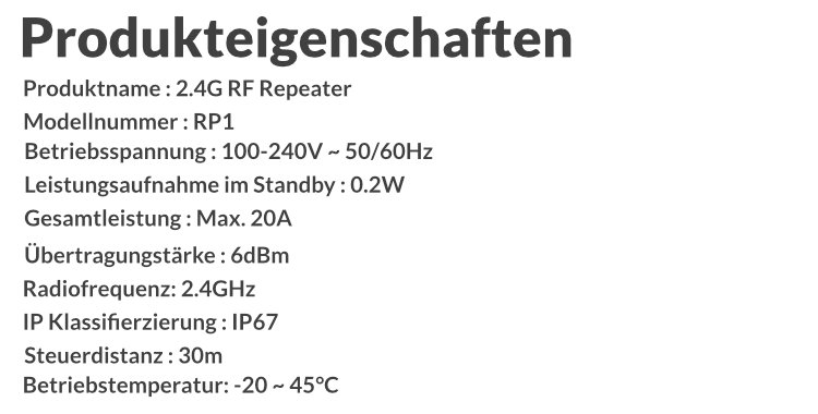 RF Repeater Signalverstärker | Miboxer | RP1 – Bild 7