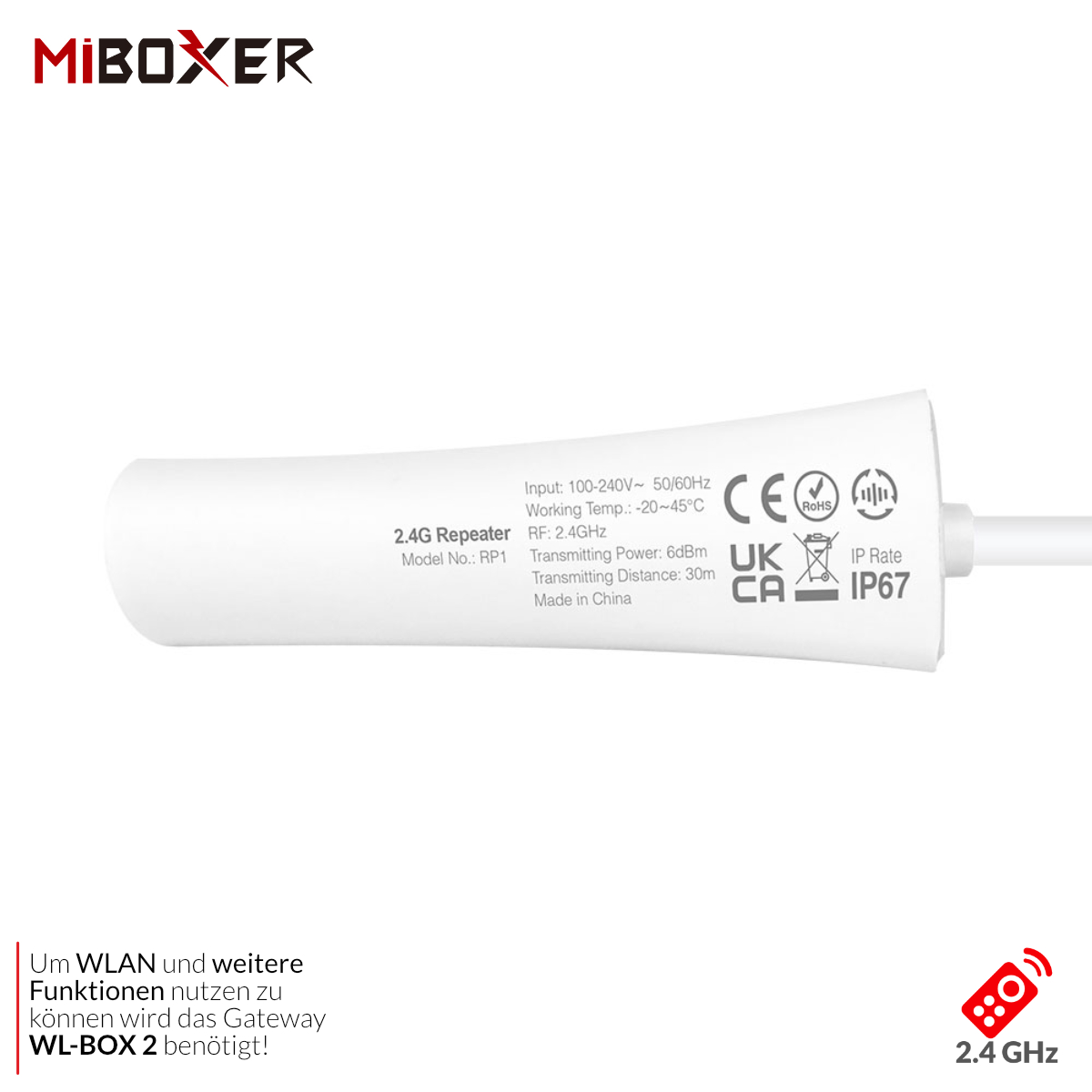 RF Repeater Signalverstärker | Miboxer | RP1