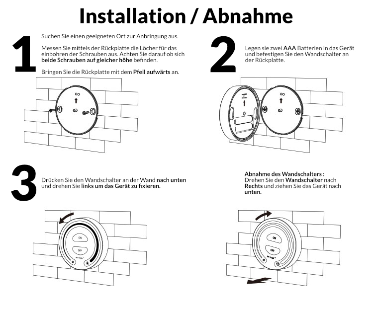 Fernbedienung | Einfarbig | 2,4 GHz | Miboxer | FUT087 – Bild 11